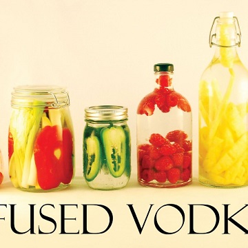 酒譜: 風味酒vodka infusion 最棒的組合